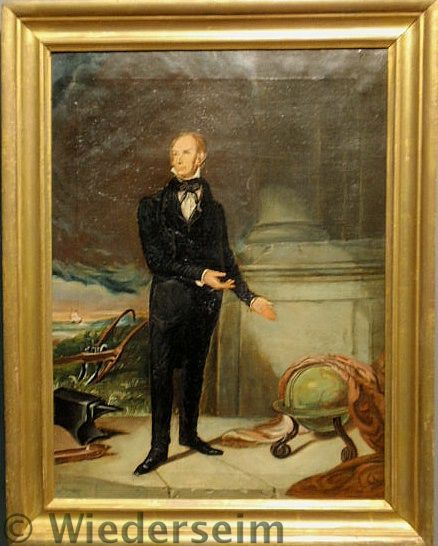 Oil on canvas portrait of the Great