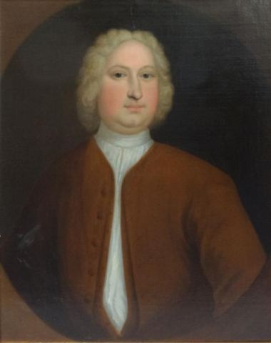 Oil on Canvas Portrait of a