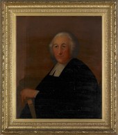 Oil on canvas portrait of Henr