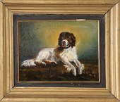 OIL ON CANVAS, "PORTRAIT OF A