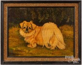 OIL ON CANVAS PORTRAIT OF A PE