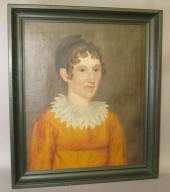 OIL ON CANVAS PORTRAITca. 1820
