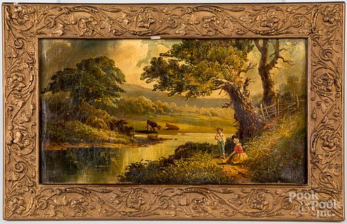 OIL ON CANVAS PRIMITIVE