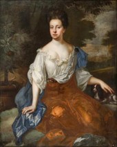 OIL ON CANVAS, PRINCESS ANNE O