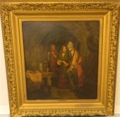 Oil on canvas  Scottish scene