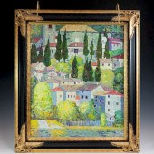 OIL ON CANVAS SIGNED "MALLINGE
