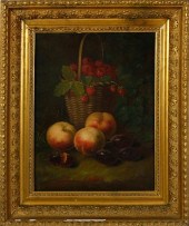 OIL ON CANVAS "STILL LIFE WITH