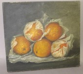 OIL ON CANVAS STILL LIFEca. 18