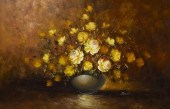 OIL ON CANVAS STILL LIFEOil on