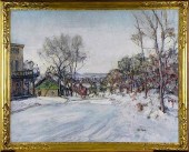 OIL ON CANVAS, WALTER EMERSON
