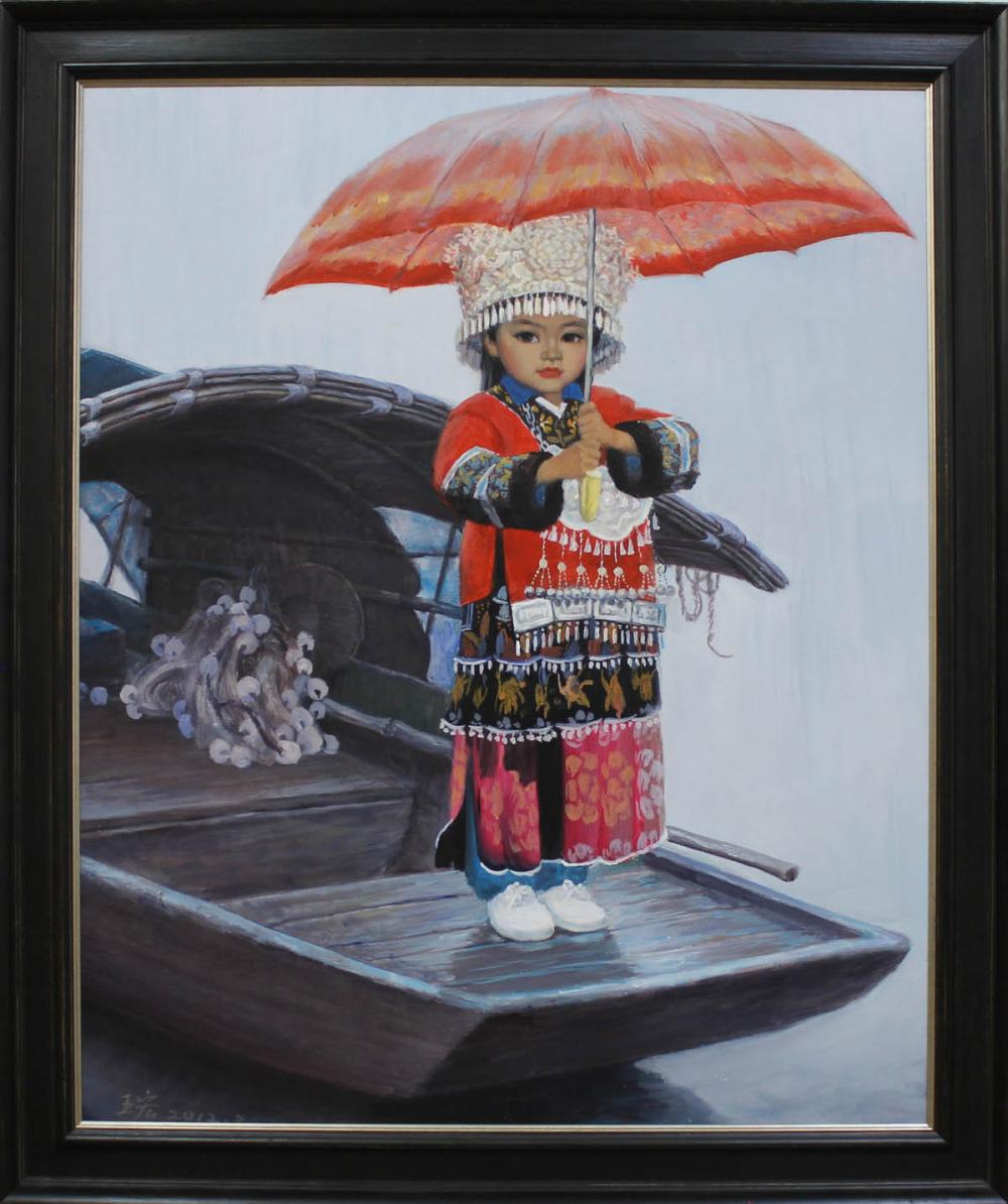 OIL ON CANVASOIL ON CANVAS, Chinese