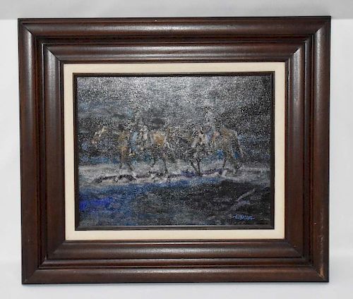OIL ON CANVASOil on canvas,