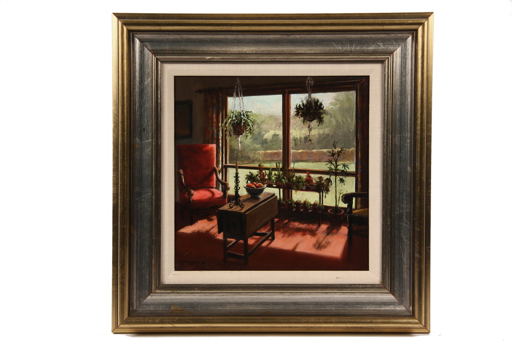 OIL ON MASO - 'Gallery Window' by