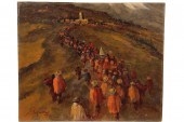 OIL ON MASO - Religious Proces