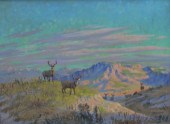 OIL ON MASONITE attributed to