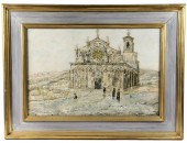 OIL ON MASONITE- 'Cathedral Tr