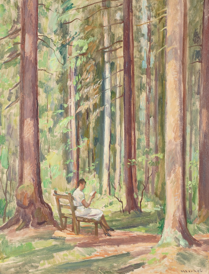OIL ON PANEL ATTRIBUTED TO GEORG