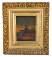 OIL ON TIN, CONTINENTAL, 19TH