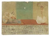 OIL ON TIN EX-VOTO RETABLO, EL