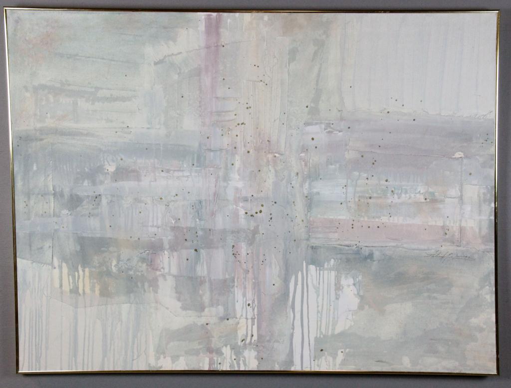 Oil Paint Collage - signed