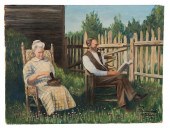 OIL PAINTING BY INEZ BLACKSTON