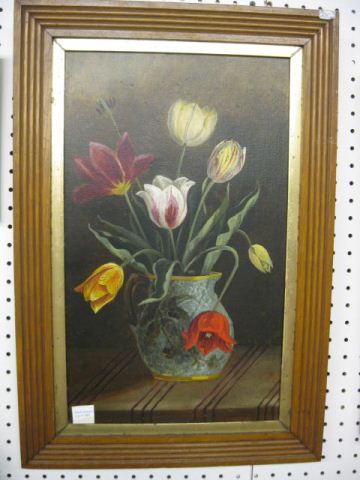 Oil Painting Floral Still LIfe on