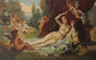 Oil Painting in the Style of Hans