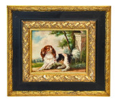 OIL PAINTING KING JAMES SPANIE