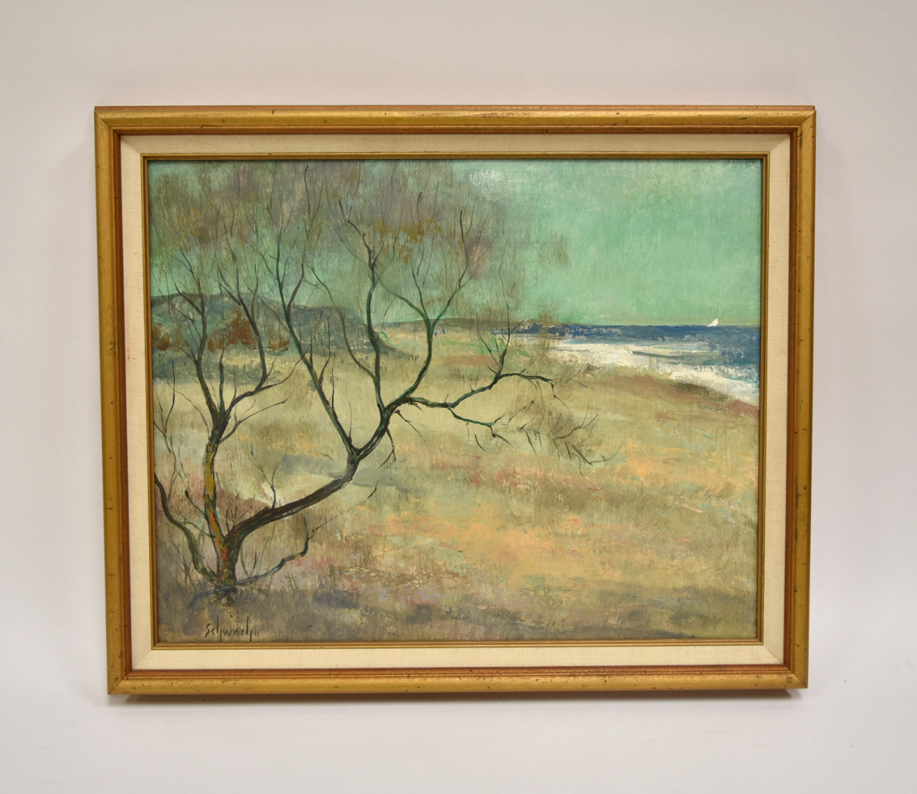 OIL PAINTING ON CANVAS BY GEORGE