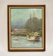OIL PAINTING ON CANVAS BY GEOR