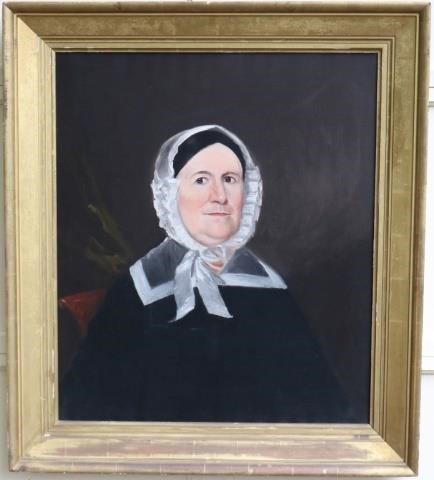 OIL PAINTING ON CANVAS, CA 1840,