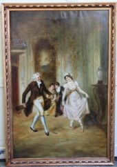 OIL PAINTING ON CANVAS SIGNED