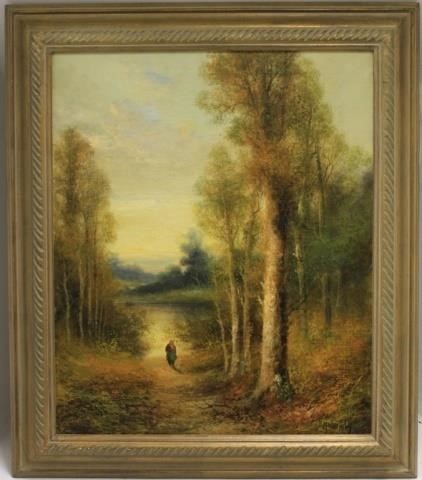 OIL PAINTING ON CANVAS TITLED