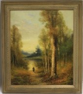OIL PAINTING ON CANVAS TITLED