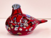 Oiva Toikka Iittala Ruby Red M