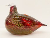 Oiva Toikka ''Red Pheasant'' I