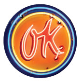 OK CHEVROLET NEON SIGN<br>SSP.