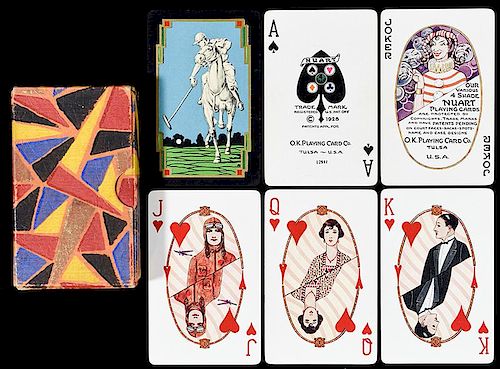 O.K. PLAYING CARD CO. “NUART FOUR