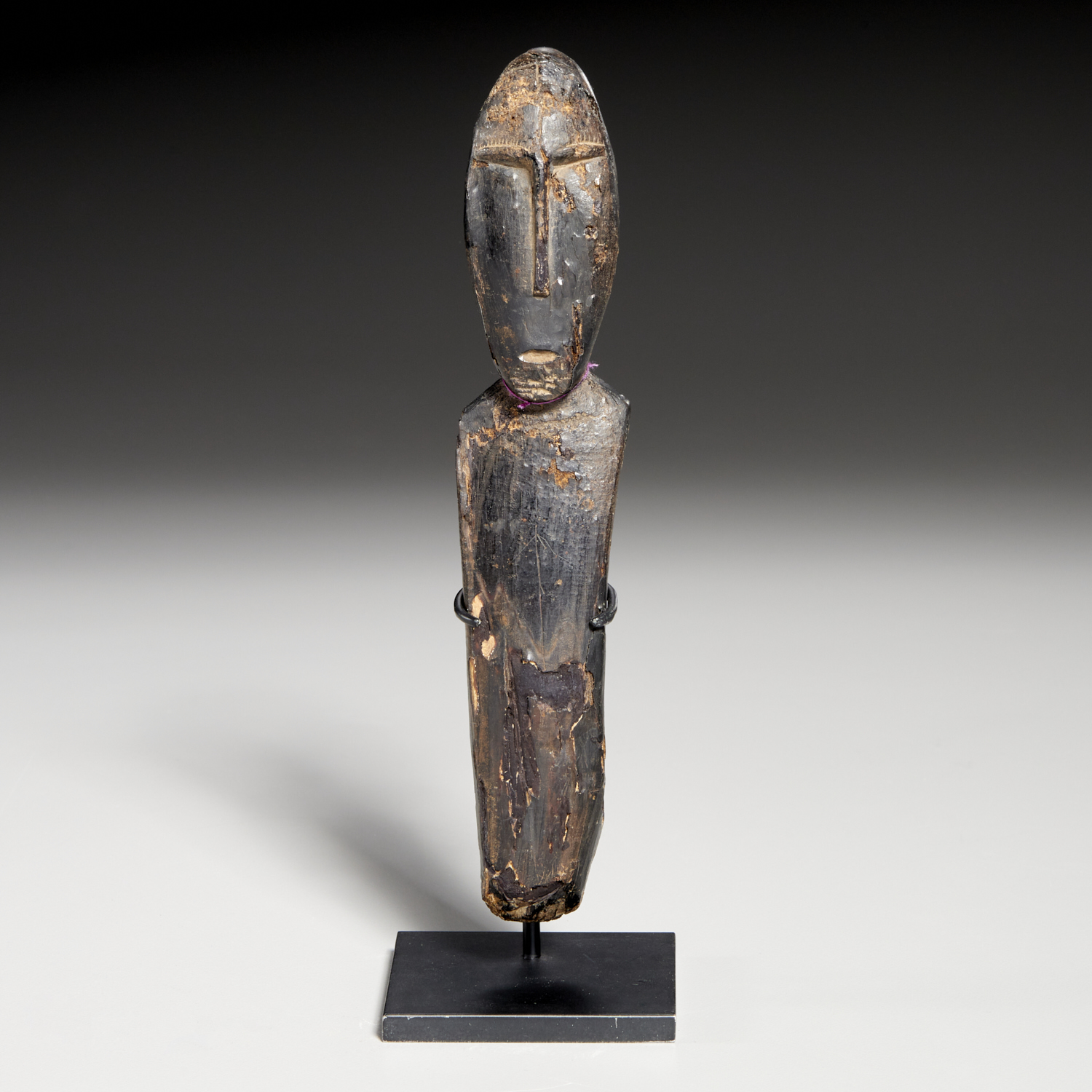 OKVIK CULTURE, CARVED FEMALE