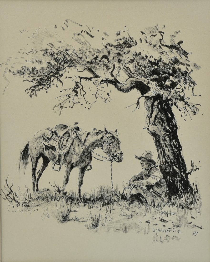 OLAF WIEGHORST (1899 - 1988) "A