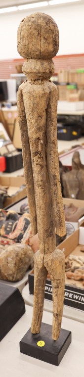 Old African Moba Carved Wood T
