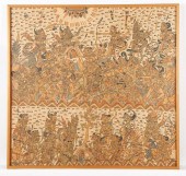 OLD BALINESE KAMASAN PAINTINGO