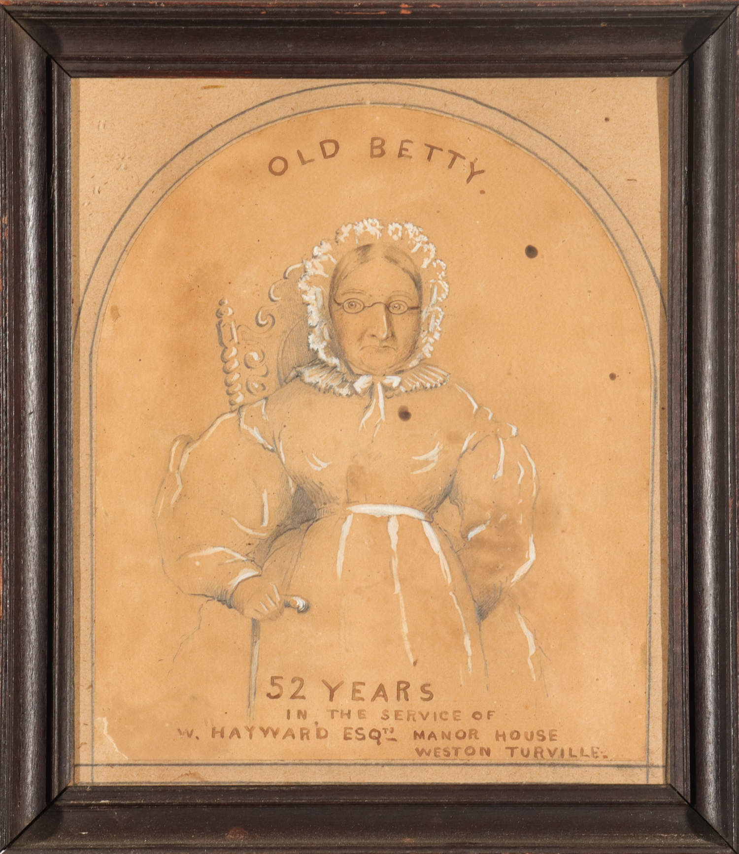 "OLD BETTY" PRIMITIVE FOLK ART