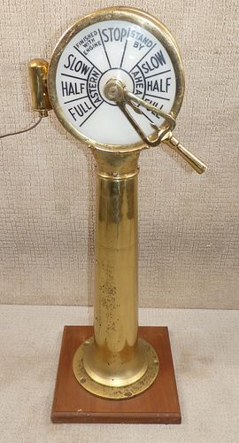 OLD BRASS SHIPS TELEGRAPHOld