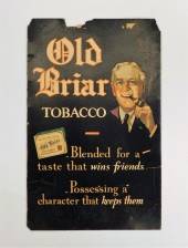 OLD BRIAR TOBACCO ADVERTISEMEN