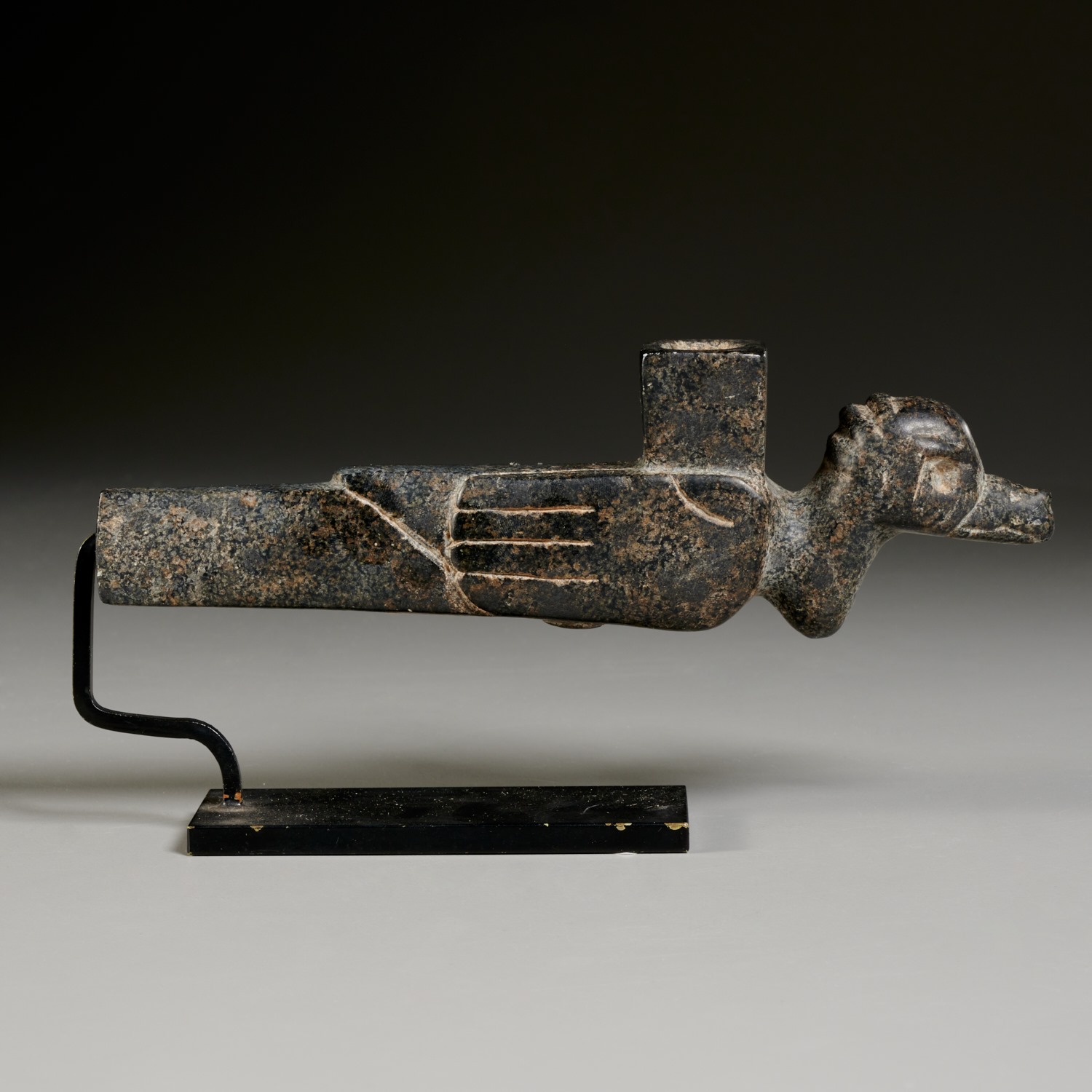 OLD CHEROKEE STEATITE STONE BIRD