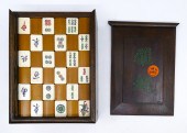 Old Chinese Mah Jong Set in Ro