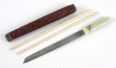 OLD CHINESE UTENSIL SET, CINNA