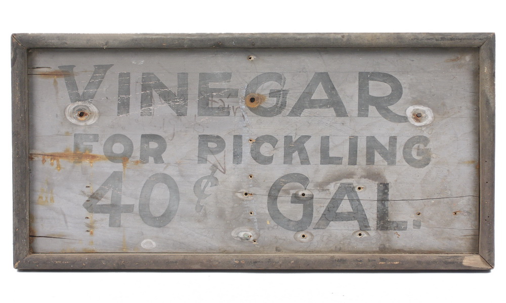 OLD COUNTRY STORE SIGN - Casein
