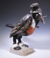 OLD CROW WHISKEY DISPLAY FIGUR